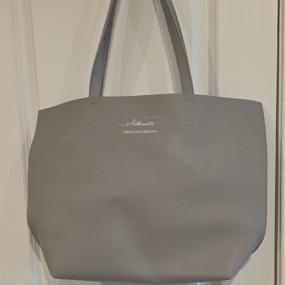 Christian Siriano Elegant Gray Tote - Picture 1 of 10